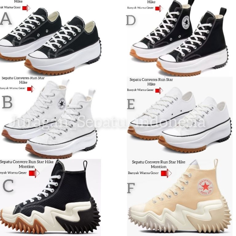 Tren Terbaru.. Sepatu ConverseRun Star hike Sepatu ConverseRun Star Hike Sepatu ConverseRun Star Hik