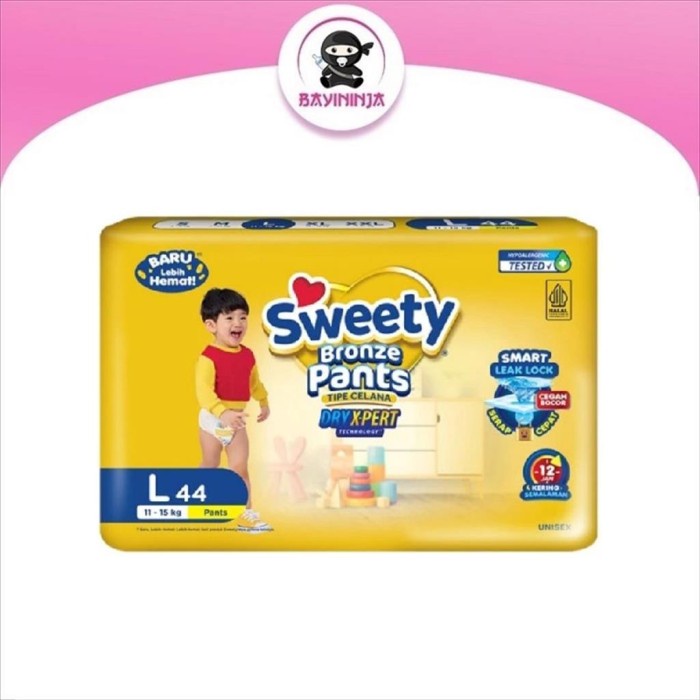 SWEETY BRONZE PANTS POPOK CELANA L44 L 44