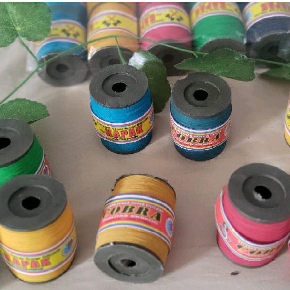 Gelasan Layang Layangan Senar Super Silicone Merk KAPAK COBRA BLACK CAT Best Performance dari Bandun