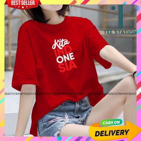 Baju Kemerdekaan 17 Agustus 2023 Dewasa Anak Laki Cewek Kaos Merah Putih 17Agustus Couple Lengan Pan