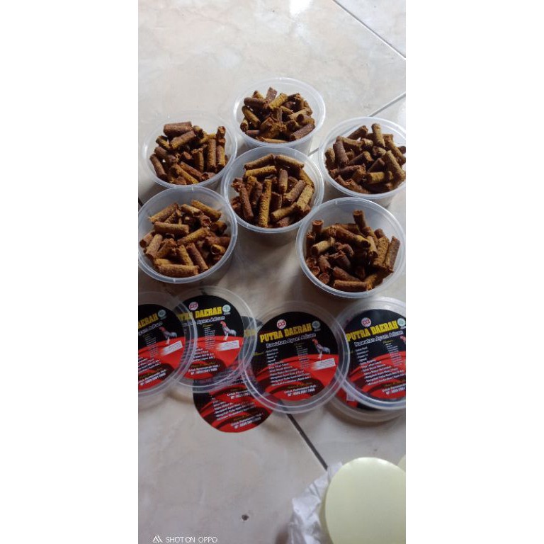 TERMURAH. jamu putra daerah  jamu rawatan ayam aduan isi 60 butir