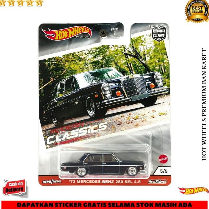 Hot Wheels Premium Modern Classics 72 Mercedes Benz 280 Car Culture