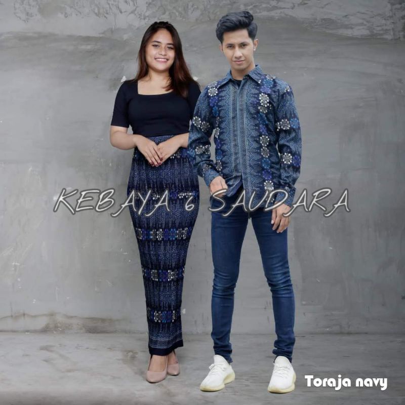BAJU KEMEJA BATIK COUPLE ROK PLISKET / KEMEJA BATIK / ROK PLISKET / COUPLE PASANGAN