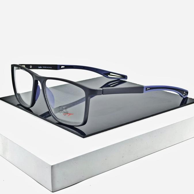 Terlaris Frame Kacamata Minus Pria Style Sporty Bahan Berkualitas Paket Lensa Original