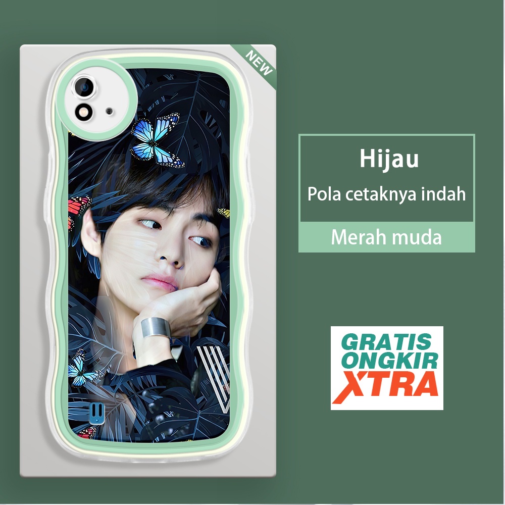 Realme C20 C20A C11 C15 C17 C20A C2 C1 2021 INS V BTS Kim Tae Hyung BT21 Bangtan Boys Cool Kor Kesin