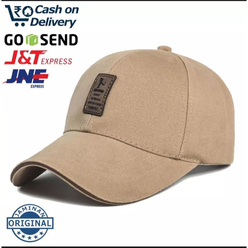 Cod Topi Baseball Topi Jepang Terbaru-Topi Baseball Jepang Pria /Wanita Realpict Clip Besi