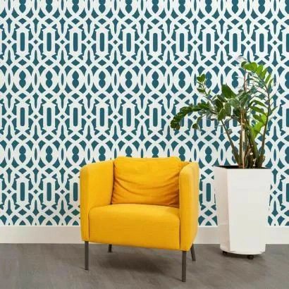 

Best Seller Stencil Cetakan Cat Dinding Motif Modern Trellis Ukuran 30 X 30 Bahan