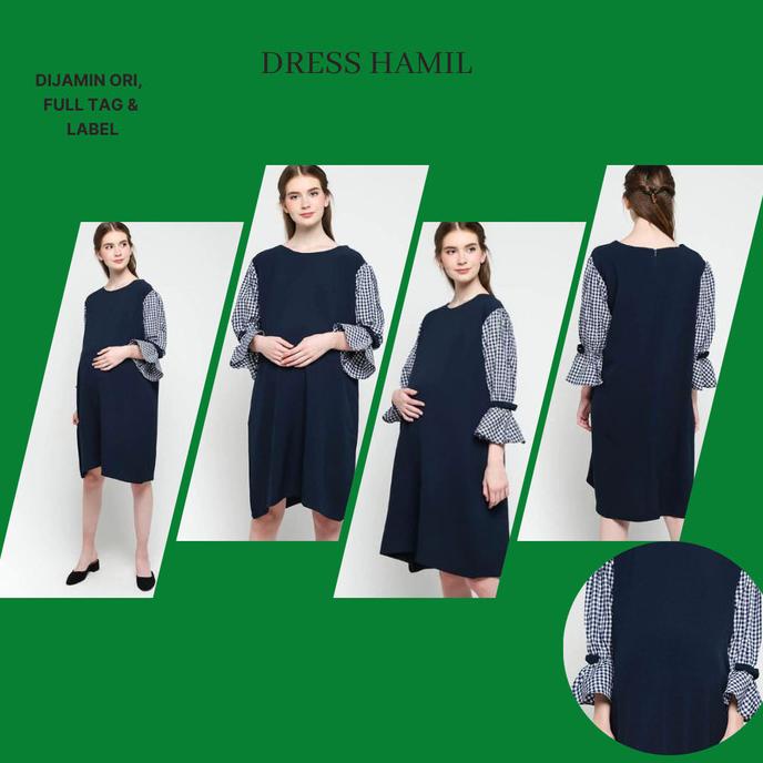 Dress Hamil/ Baju Hamil/Dress Hamil Jumbo Azalea