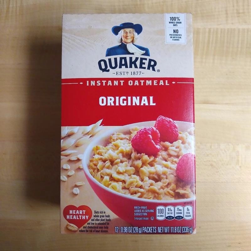 

Quaker Instan Oat Original 336gr