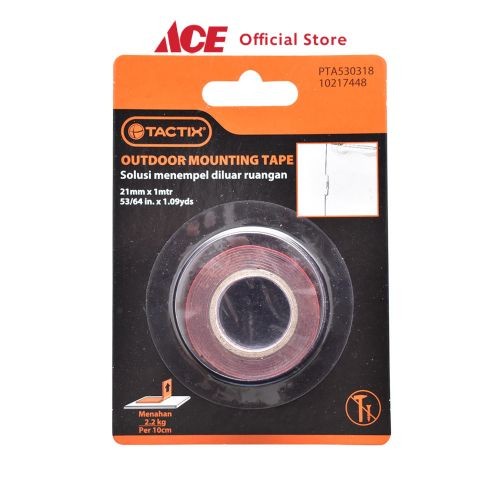 

ACE - Tactix Mounting Tape Outdoor 1 Mtr