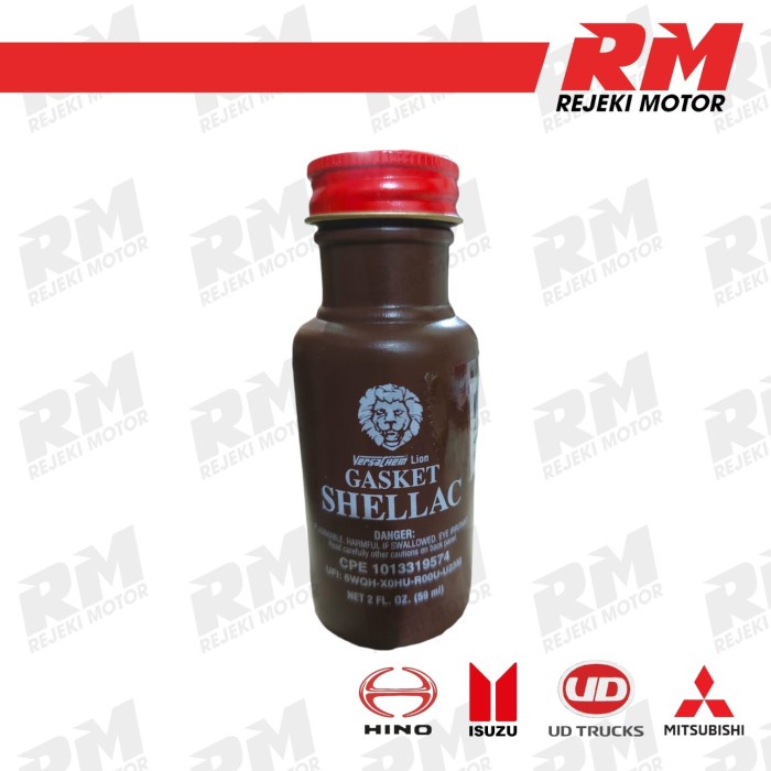 

LEM GASKET INDIAN / LEM GASKET SHELLAC VERSACHEM LION 59ML