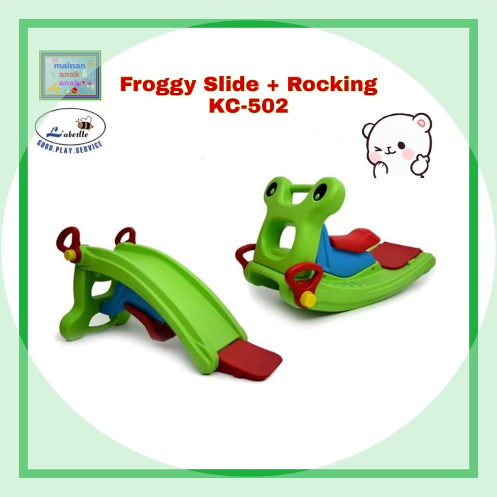 Perosotan - New Froggy Slide + Rock (Kc-502)