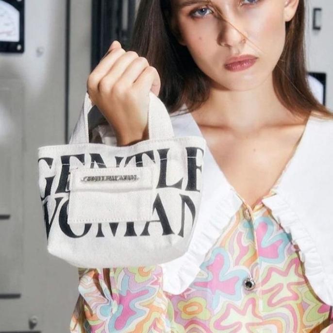 (Readystok))) Gentle Woman Micro Tote,,Tote Bag Gentle Woman,,Gentle Hanifauh