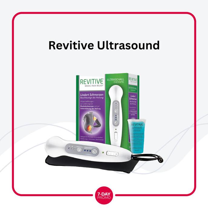 thumbnail image 2 of REVITIVE Ultrasound Therapy Device – Drug-Free Pain Relief & Recovery 2 of 6