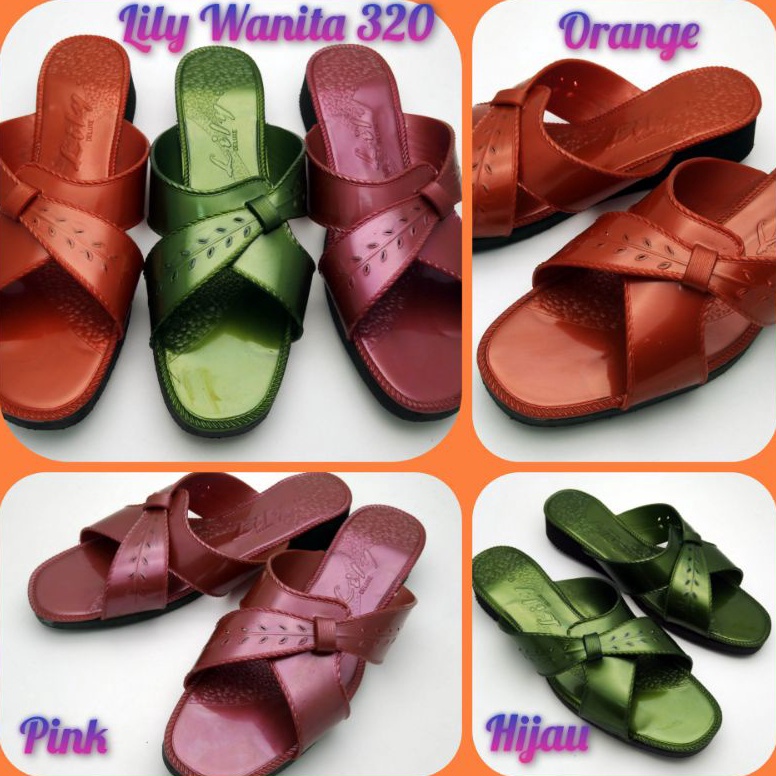 HARGA TERMURAAH. Sandal Lily Wanita/Sendal Jadul Original type 320 Special Wanita termurah bisa COD