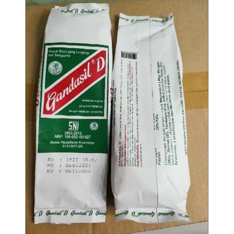 Hot ItemFf4F9 Pupuk Gandasil D 500gr Nutrisi Pertumbuhan Tanaman