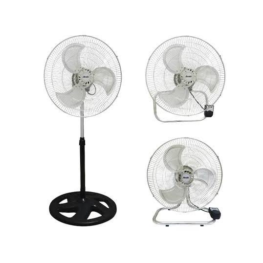 $+$+$+$+] Arashi Cyclone 3 in 1 18" Multifunction / Kipas Angin Berdiri Duduk