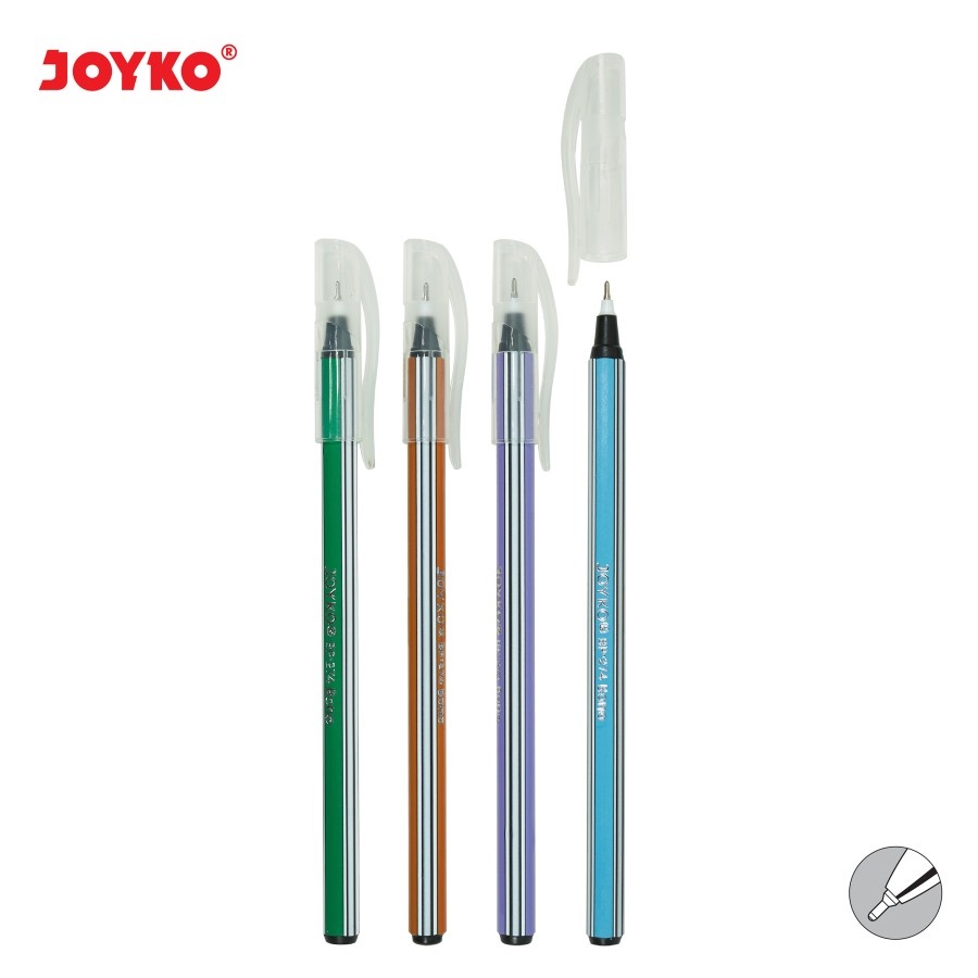 

Ball Pen Pulpen Pena Joyko BP-274 Bono 0.7 mm 1 Box 12 Pcs