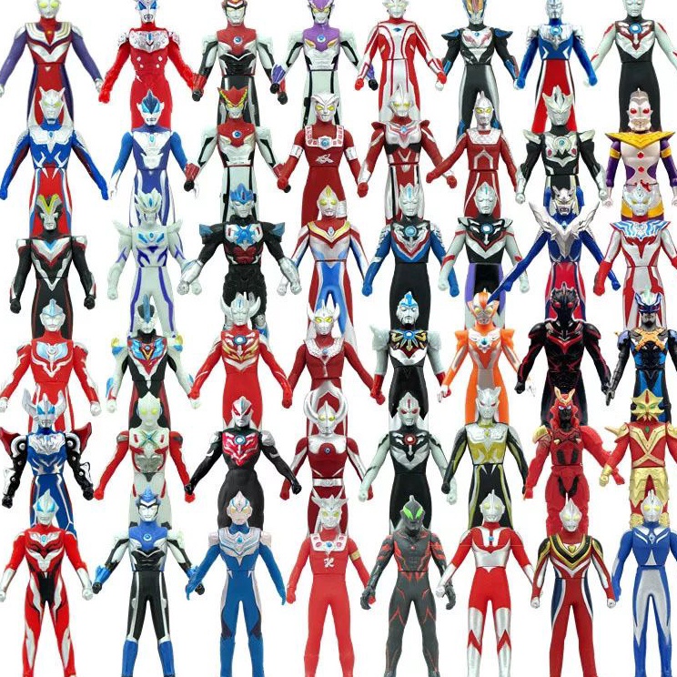 Murah Figure Ultraman Zero Ginga Taiga Saga Noa Hikari King belial Figure - Mainan anak figure c Pro