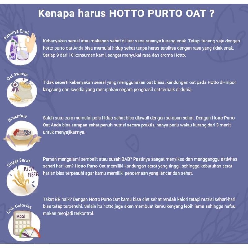 

Hotto Purto Multigrain Ubi Ungu Untuk Kesehatan Cegah Gula Darah Dan Kolesterol