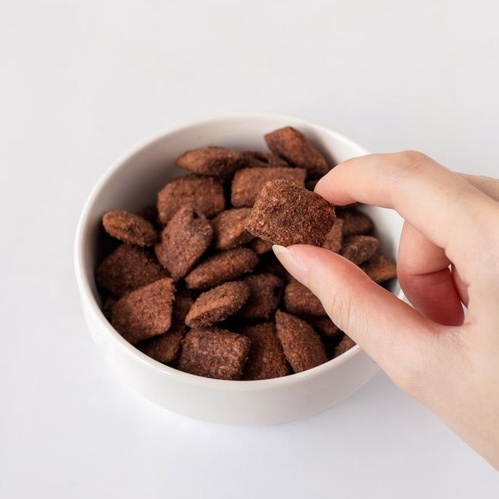 

Melts Dark Chocolate Cookies Cereal Box