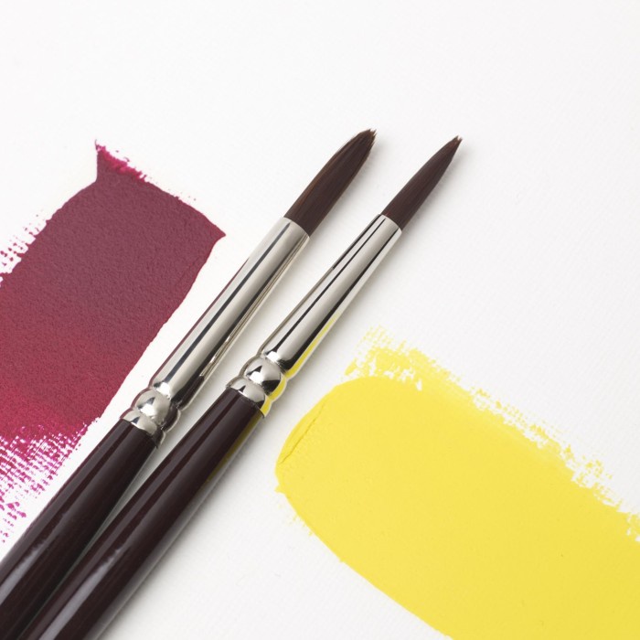 

Kuas Lukis Winsor & Newton Galeria Round Short Handle Synthetic Brush