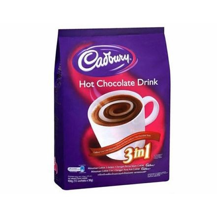 

Cadbury 3 In 1 HOT Choco 450 gr Powder Coklat Bubuk