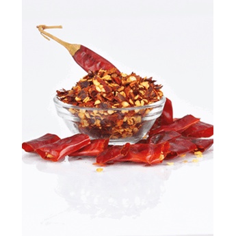 

Koepoe Kupu Chili Flakes / Crushed / Cabe Cacah Bubuk Kasar / 500 Gr
