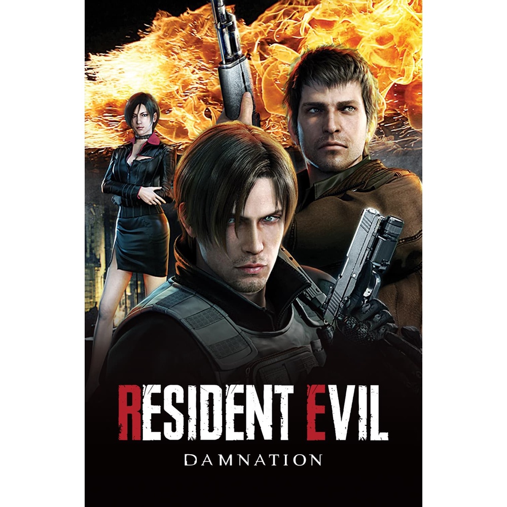 DVD Kaset Resident Evil: Damnation (2012)