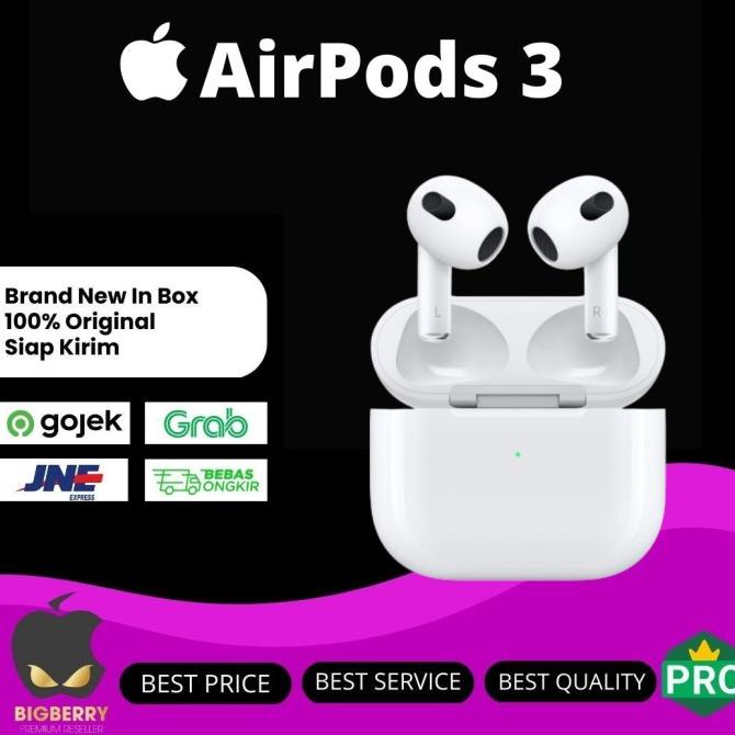 =+=+=+] Apple AirPods 3 Gen Original Wireless MagSafe Case 2021