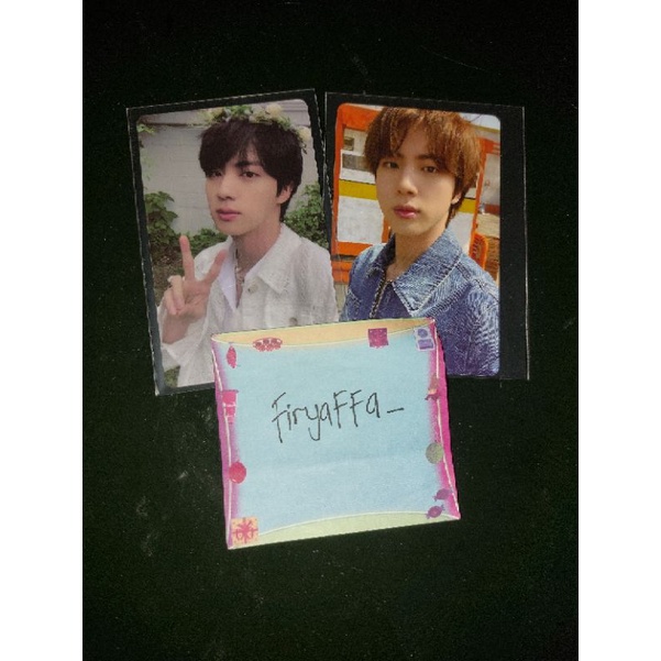 Jin BTS butter pob ld pws Photocard (READ DESC‼️)