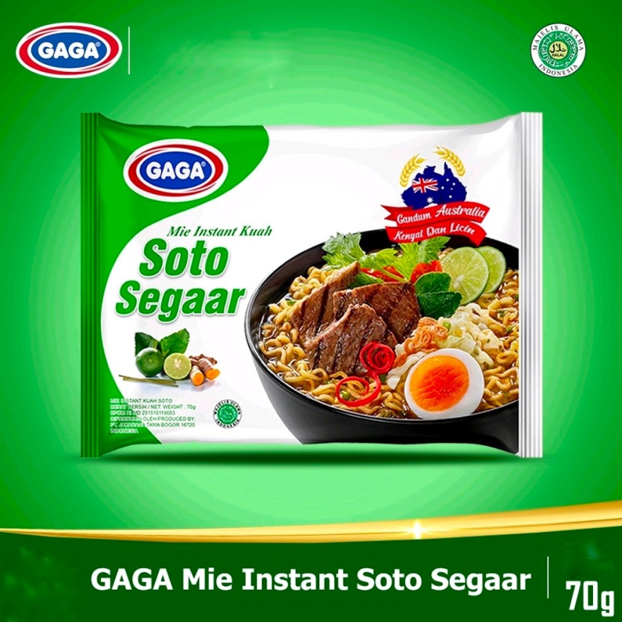 

GAGA MIE INSTAN SOTO SEGAR 70 GR