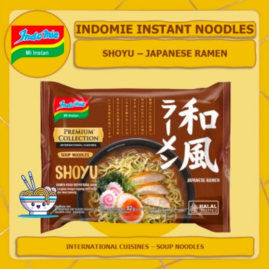 

INDOMIE JAPANESE SHOYU RAMEN