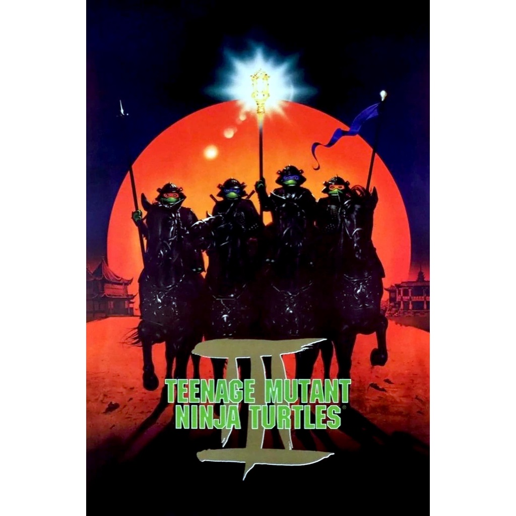 DVD Kaset Teenage Mutant Ninja Turtles III (1993)