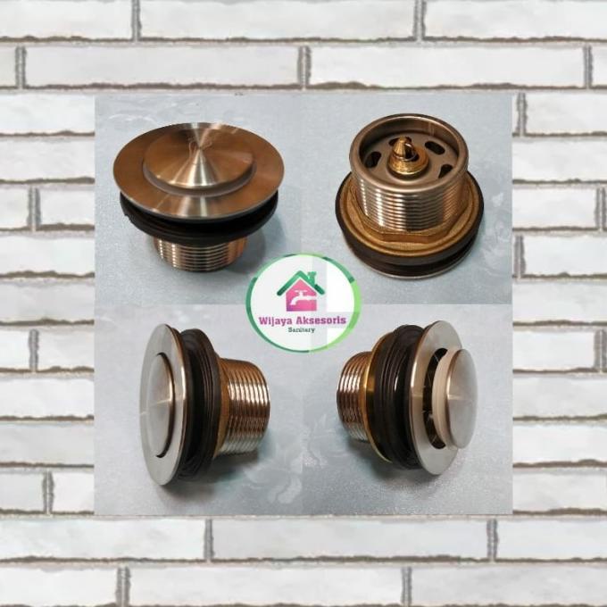 Kepala Afur Bathtub Stainless/Afur Bathtub Injak