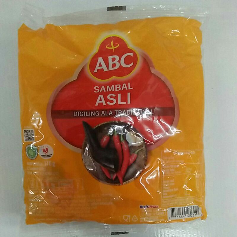 

ABC SAUS SAMBAL ASLI SACHET 8g