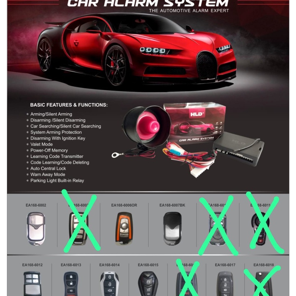 ➭ Alarm HLD / Alarm Mobil Universal Premium HLD / Alarm Remote HLD ⁂ Laris