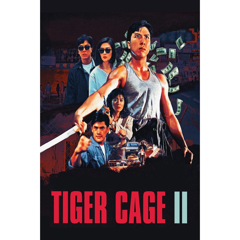 DVD Kaset Donnie Yen Tiger Cage II (1990)