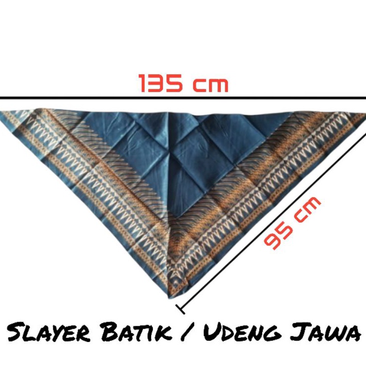 ⋆EFj SLAYER BATIK / IKET UDENG / UDENG JAWA / SLAYER BATIK SEGITIGA ❃ Best Produk
