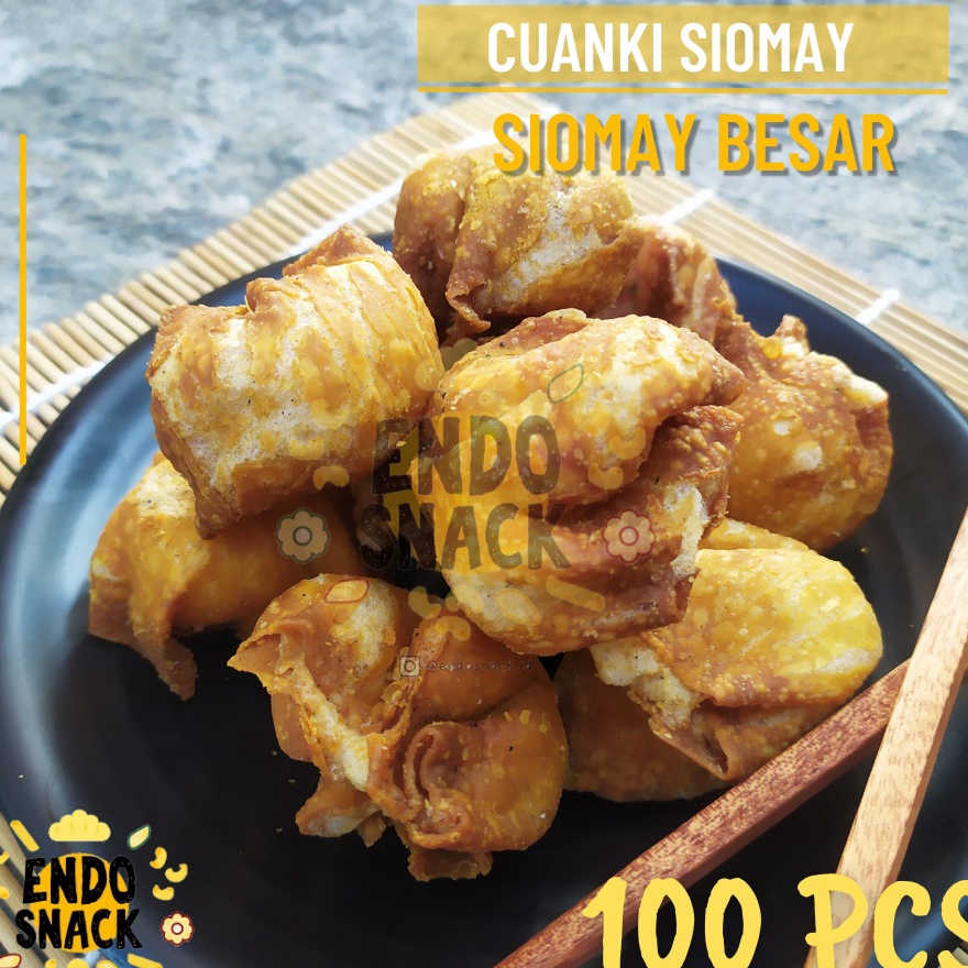 

DJTK0365 HOT 100 Pcs CUANKI SIOMAY Kering Topping Pelengkap Baso Aci, Seblak dan Cuanki