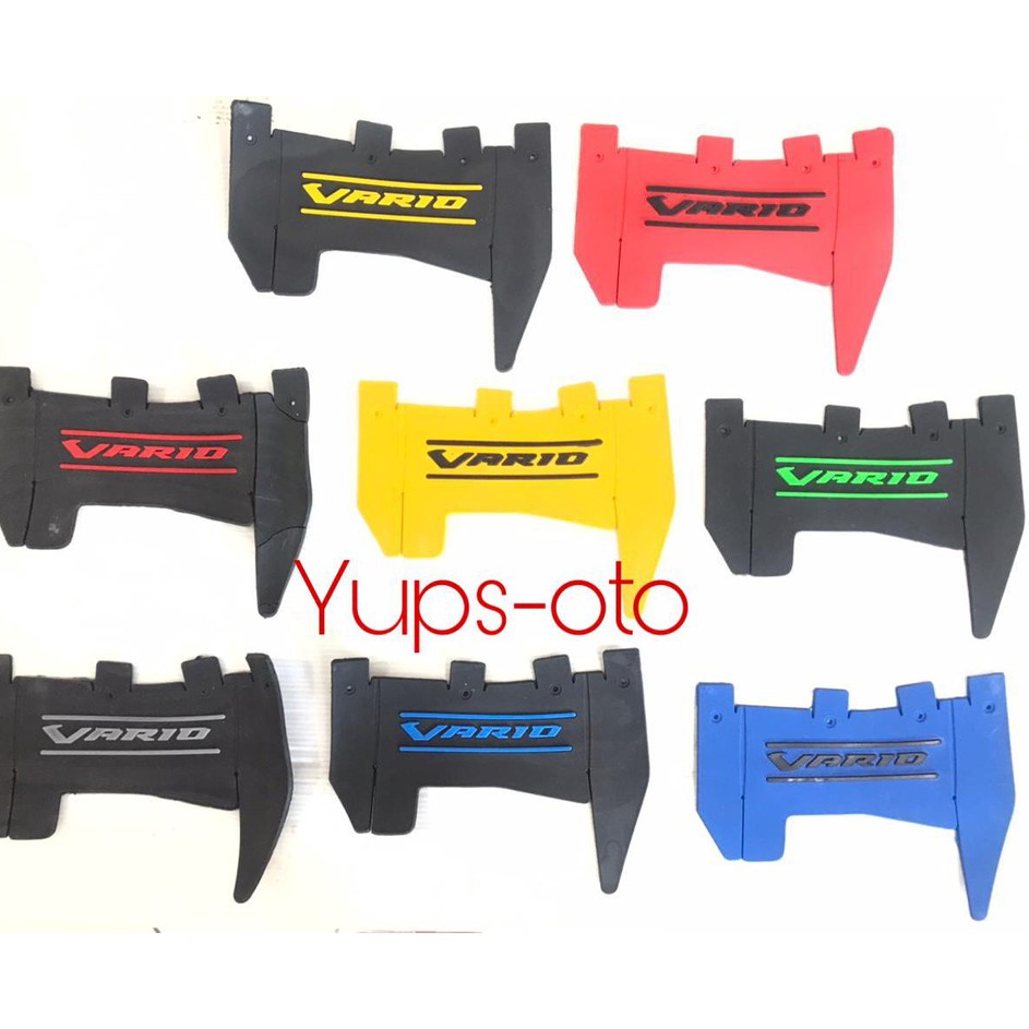 _ ms MUDFLAP VARIO 125 150 MUDFLAP KARET PELINDUNG DINAMO VARIO SPAKBOR KOLONG VARIO MUD FLAP VARIO 