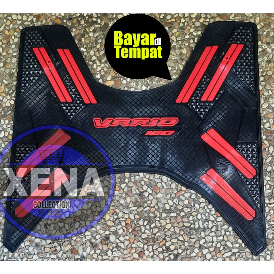 tS Karpet Vario 160 New 2022 / Karpet Vario / Pijakan Motor Vario / Alas kaki Vario /Aksesoris Vario
