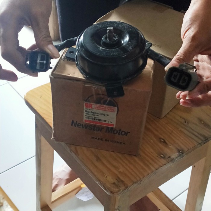 Motor Fan Radiator Kia Picanto 25386 07000/ 07100 Kode Br02