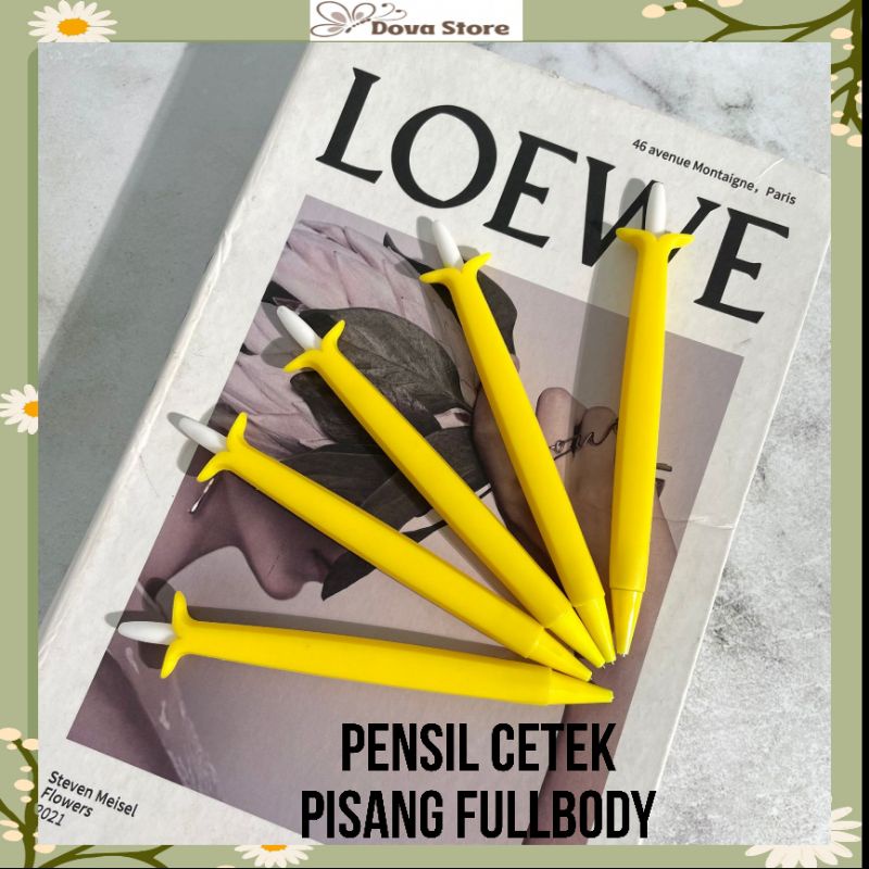 

PENSIL PISANG FULLBODY PENSIL KARAKTER LUCU