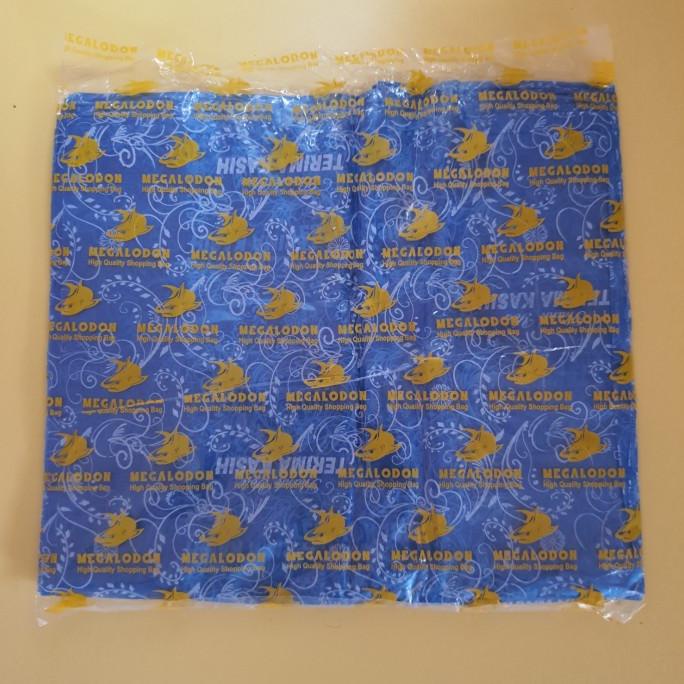 Kualitas terbaik] Kantong plastik motif batik 28 isi 40 lbr | Kantong kresek