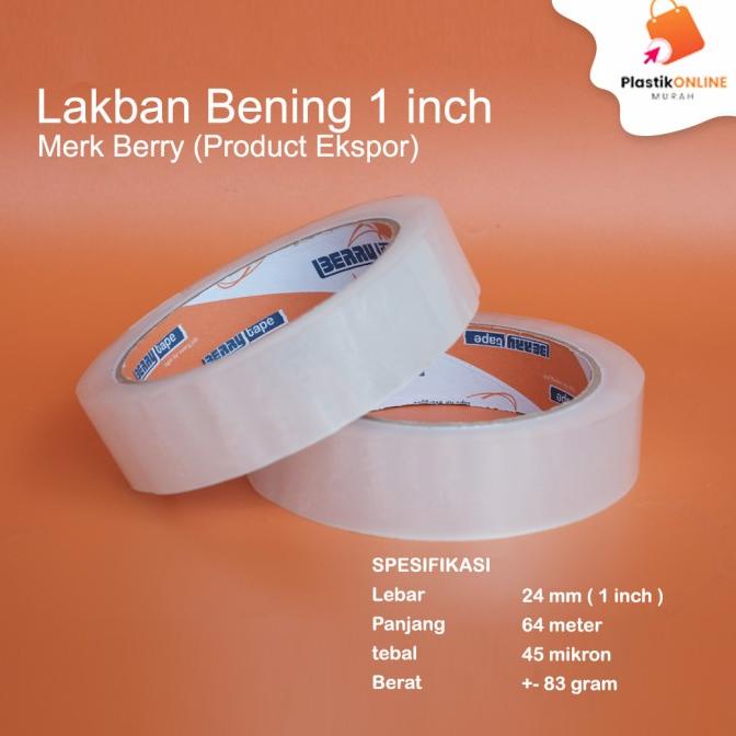 

:::::::] Lakban 1 inch | Plakban | Isolasi