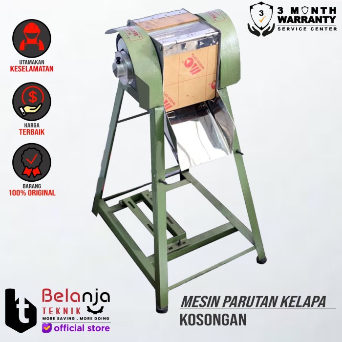 Mesin Parut Kelapa Kokoh Body Only tanpa mesin Parutan Kelapa keren