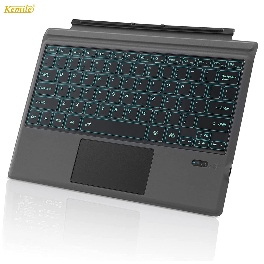 ✅&Backlit Wireless Keyboard For Microsoft Surface GO 3 keyboard For surface Pro 6 Pro 5 Pro 7 Pro 4 