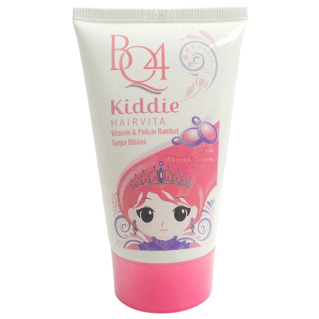 Harga Murah BQ4 HAIRVITA KIDDIE Minyak Zaitun / VITAMIN RAMBUT ANAK BQ4 HAIRLINE