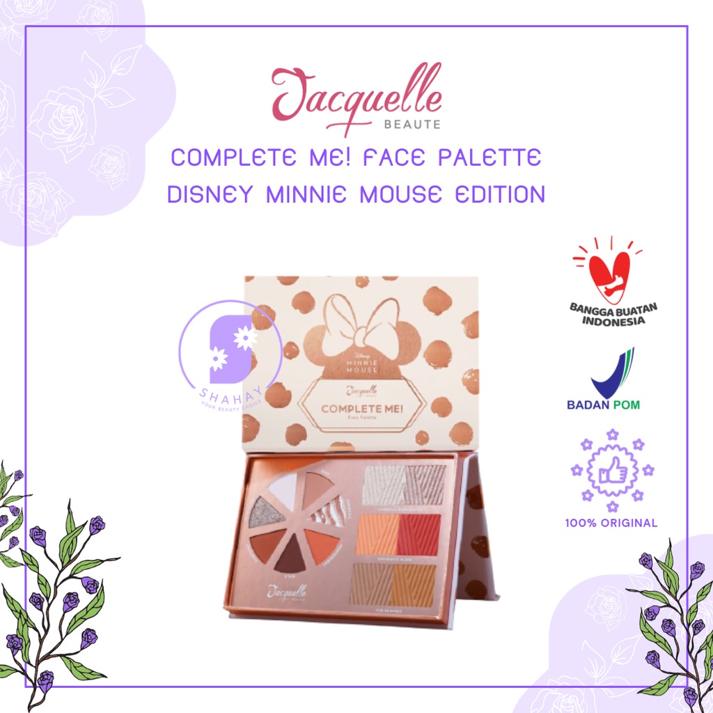 ✨SHAHAY✨ Jacquelle Complete Me Face Palette Disney Minnie Mouse Edition